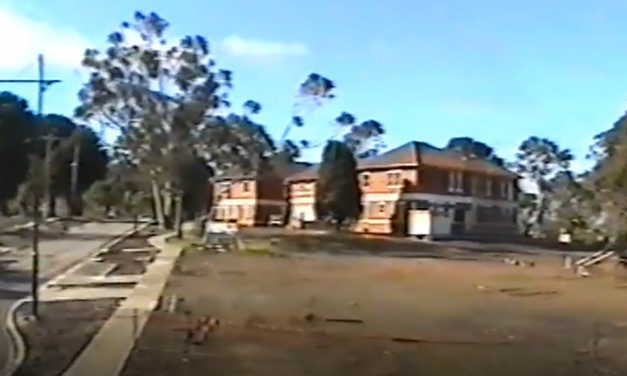 A glimpse of the transitional stage of the Mont Park Hospital to the Springthorpe Housing Estate in 2004.